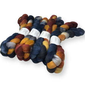 Bonfires - US grown Fine Wool and Silk Top