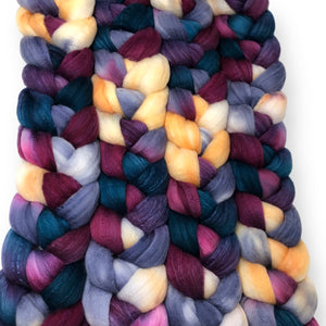 Recondite - US grown Fine Wool and Silk Top