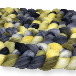 Sorrel  - US grown Fine Wool and Silk Top