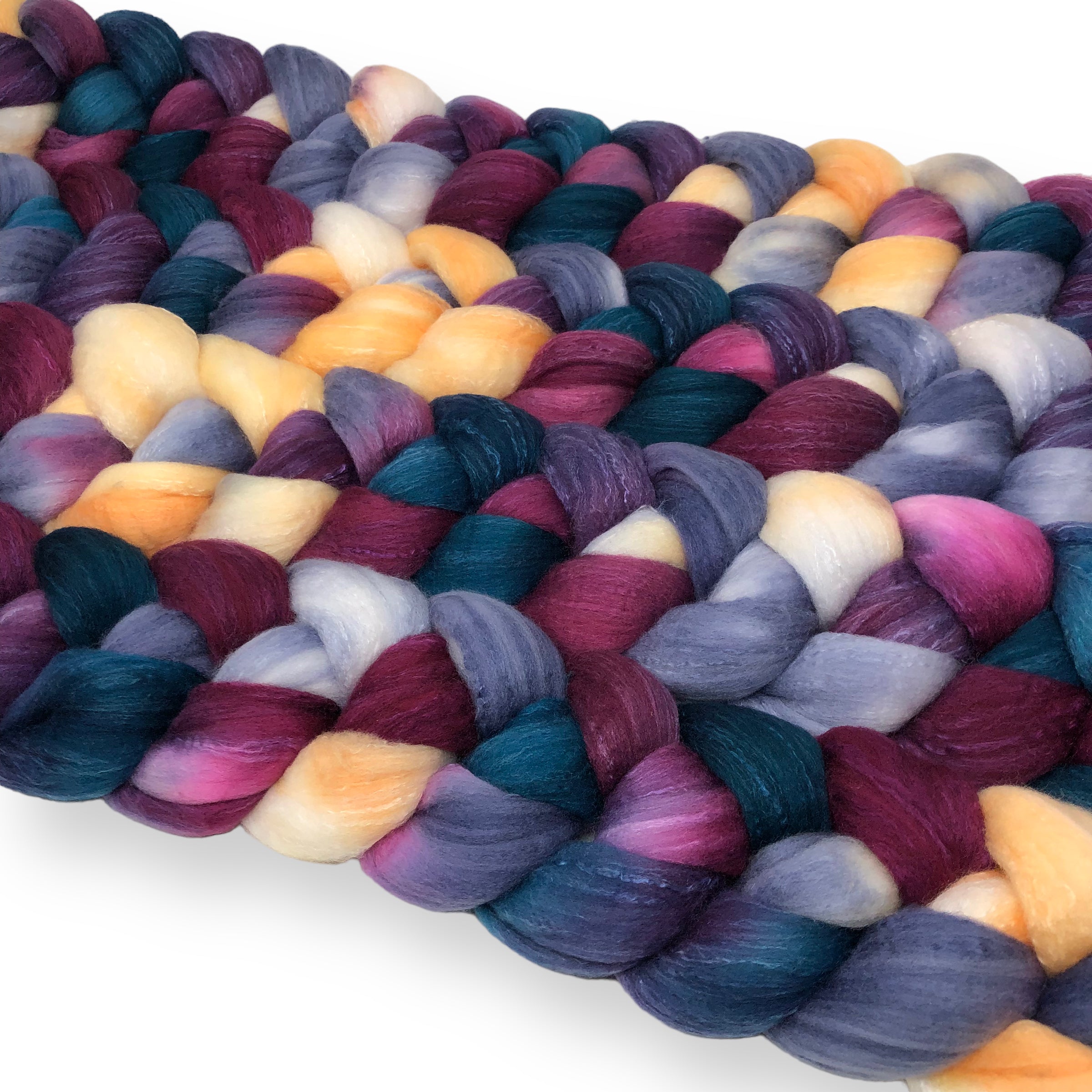 Recondite - US grown Fine Wool and Silk Top