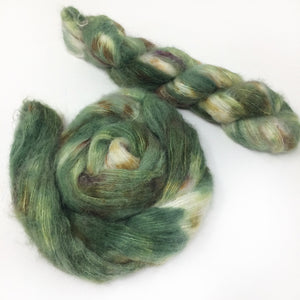 Summer Spruce and its Uses - Halo Silk Laceweight