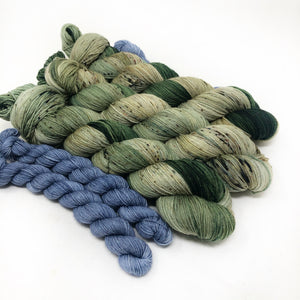 Spruce’d - sock yarn with mini