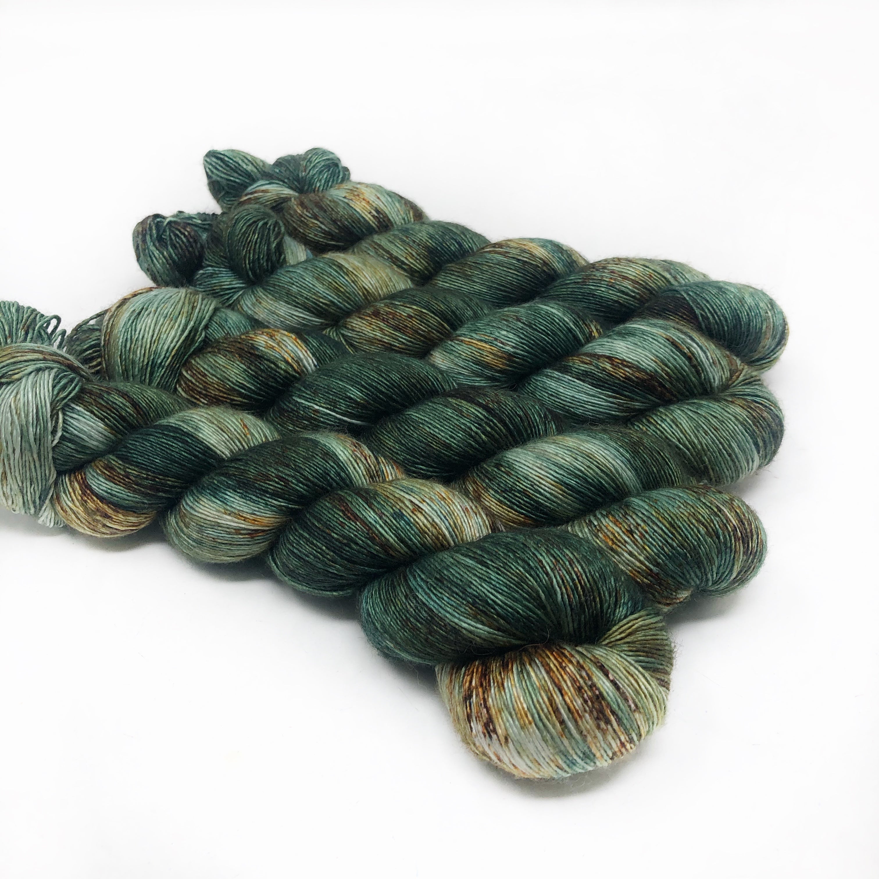 Spruce and its Uses - 70/30 merino silk single ply