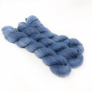 Blues - Alpaca Linen Silk DK weight 2 Ply