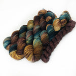 Wood Duck - sock yarn with mini