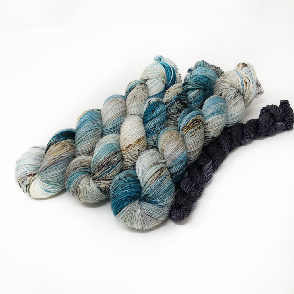 A Welcome Breeze - sock yarn with mini