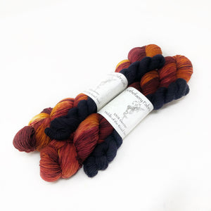 Autumn Beauty - sock yarn with mini