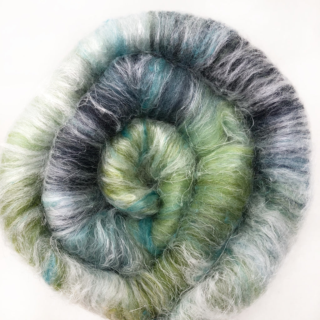 Mossy - Hand carded batt