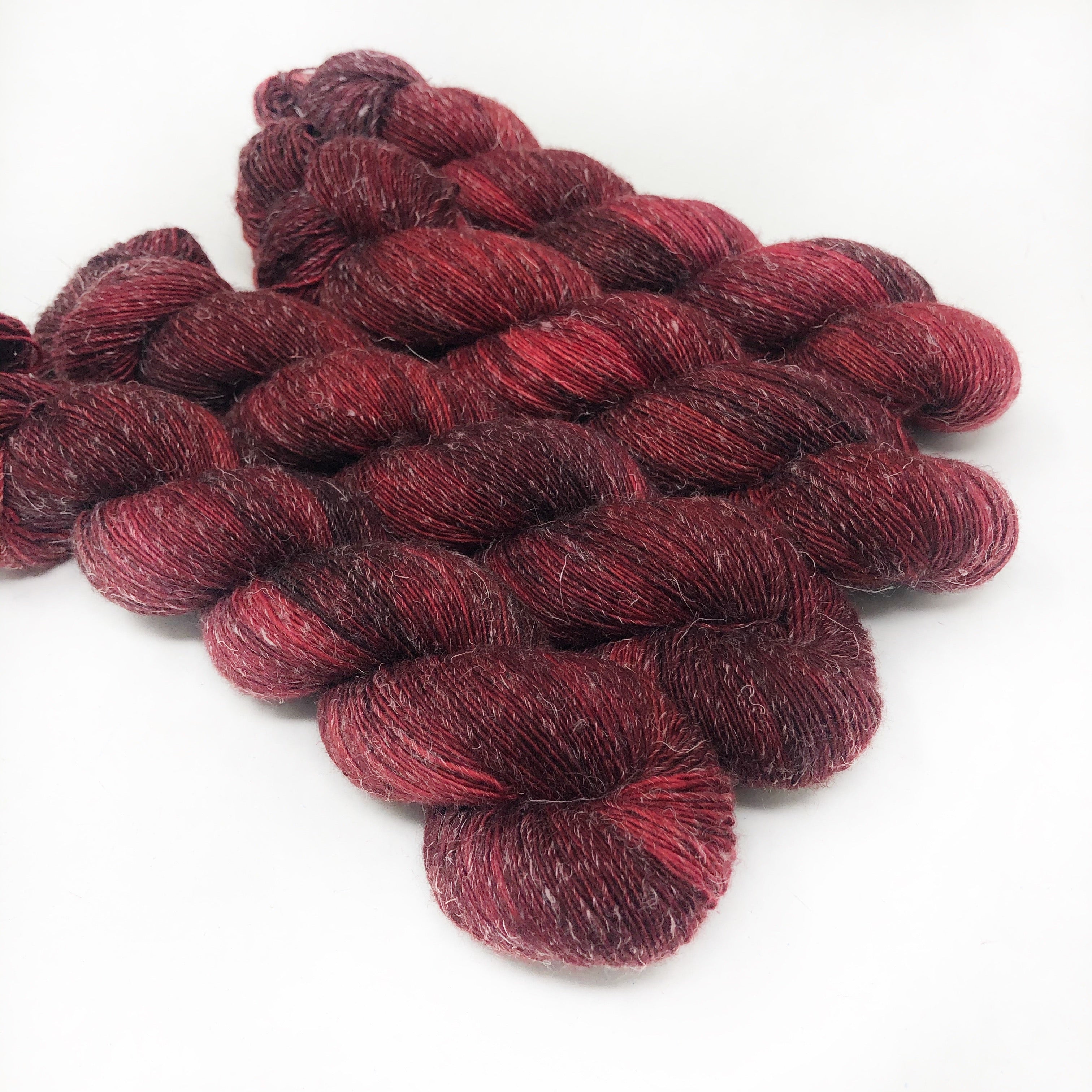 Cherry Cordial - Linen Merino Single Ply