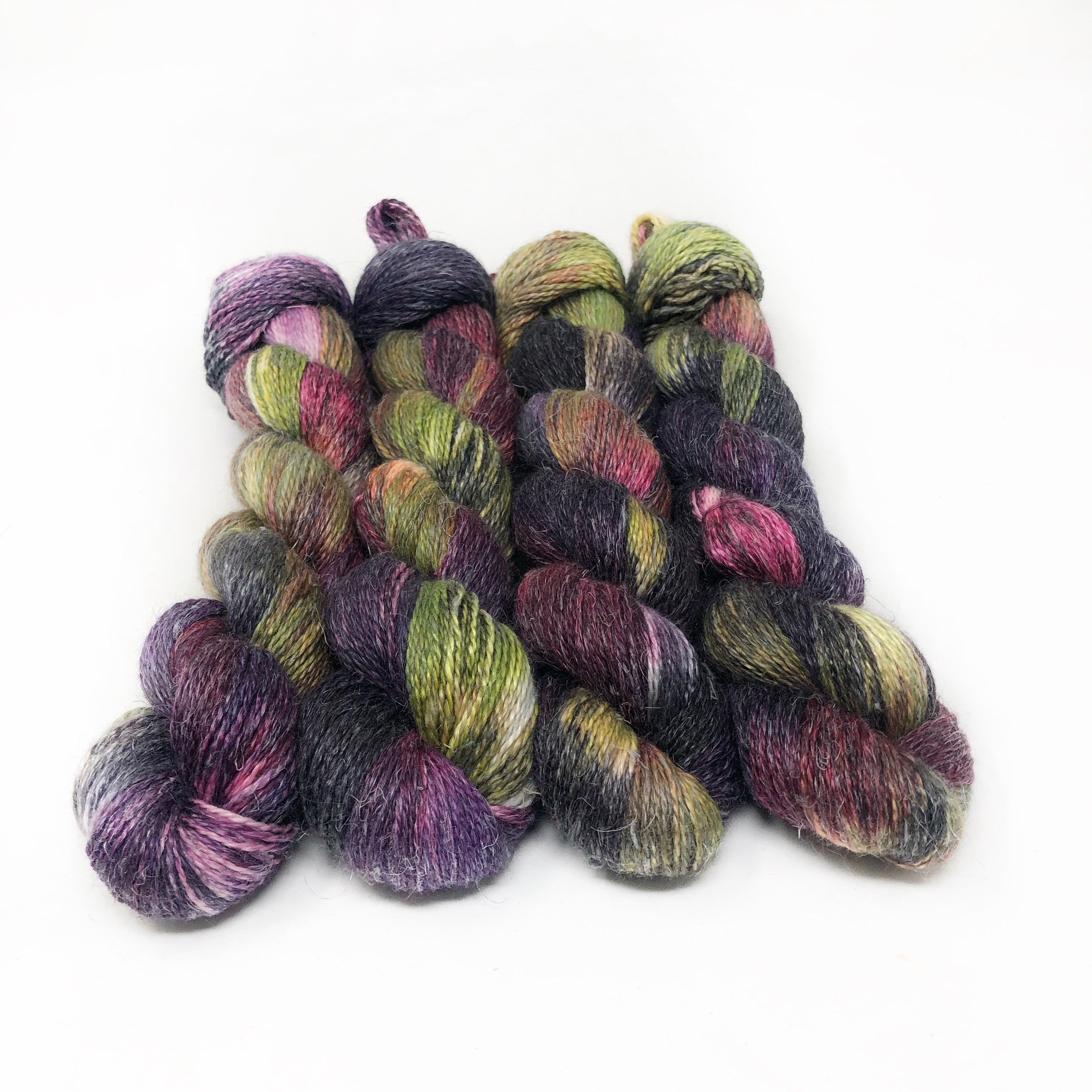 Briar Rose -  Alpaca Linen Silk DK weight 2 Ply