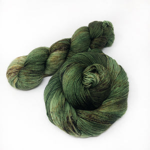 Spruce and Its Uses - Shawl length skein - 600 yards
