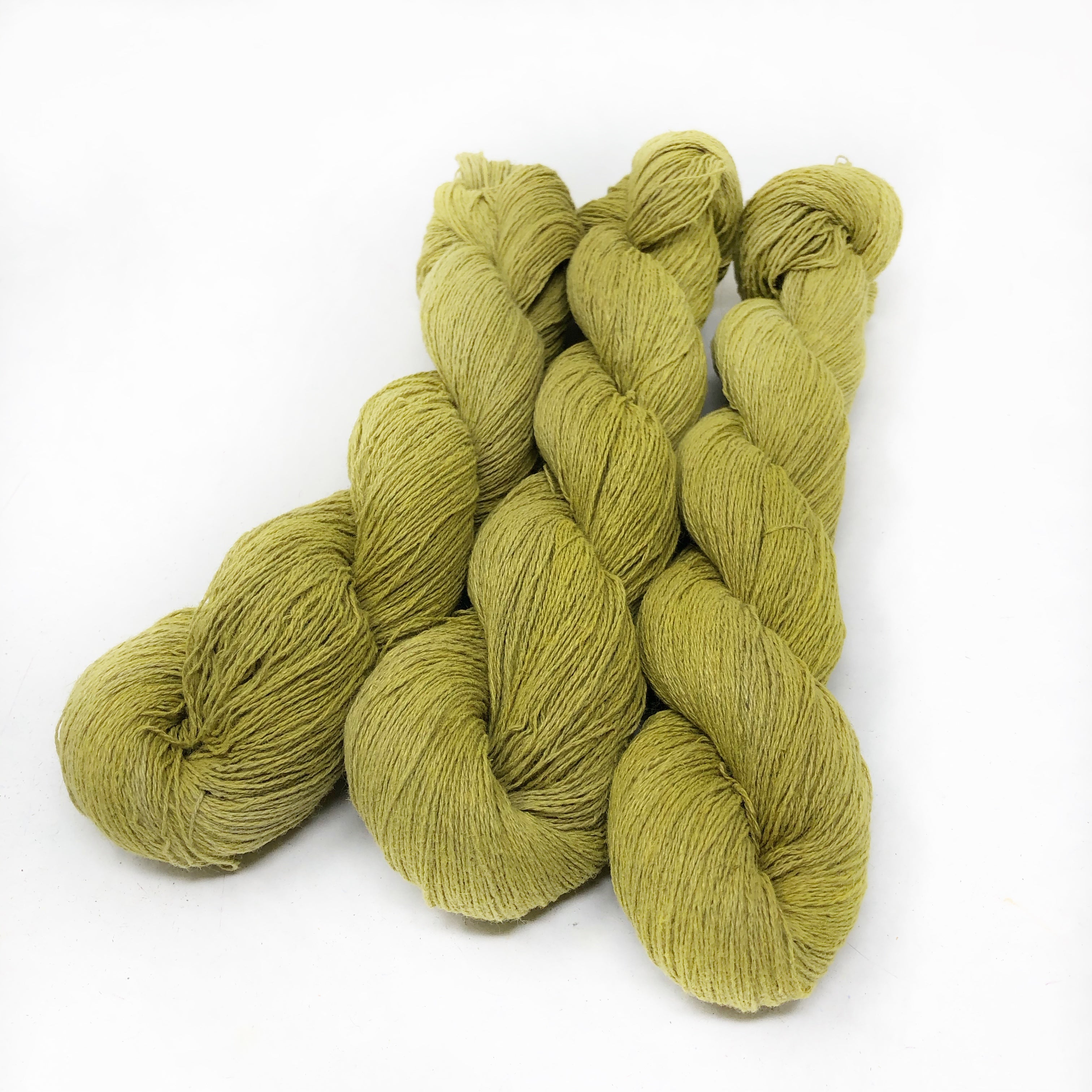 Plant Dyed, raw Linen
