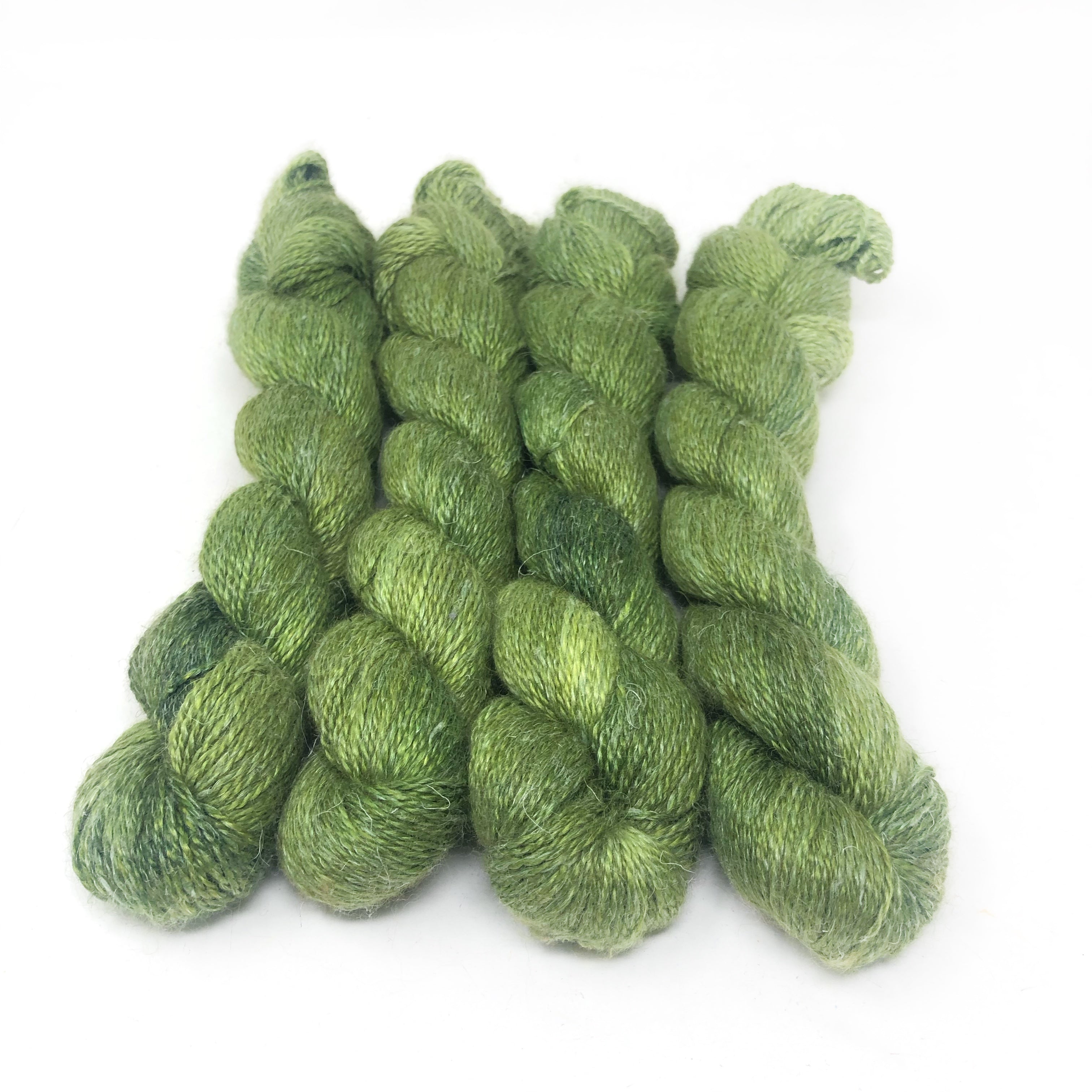 Velvet Leaf - Alpaca Linen Silk DK weight 2 Ply