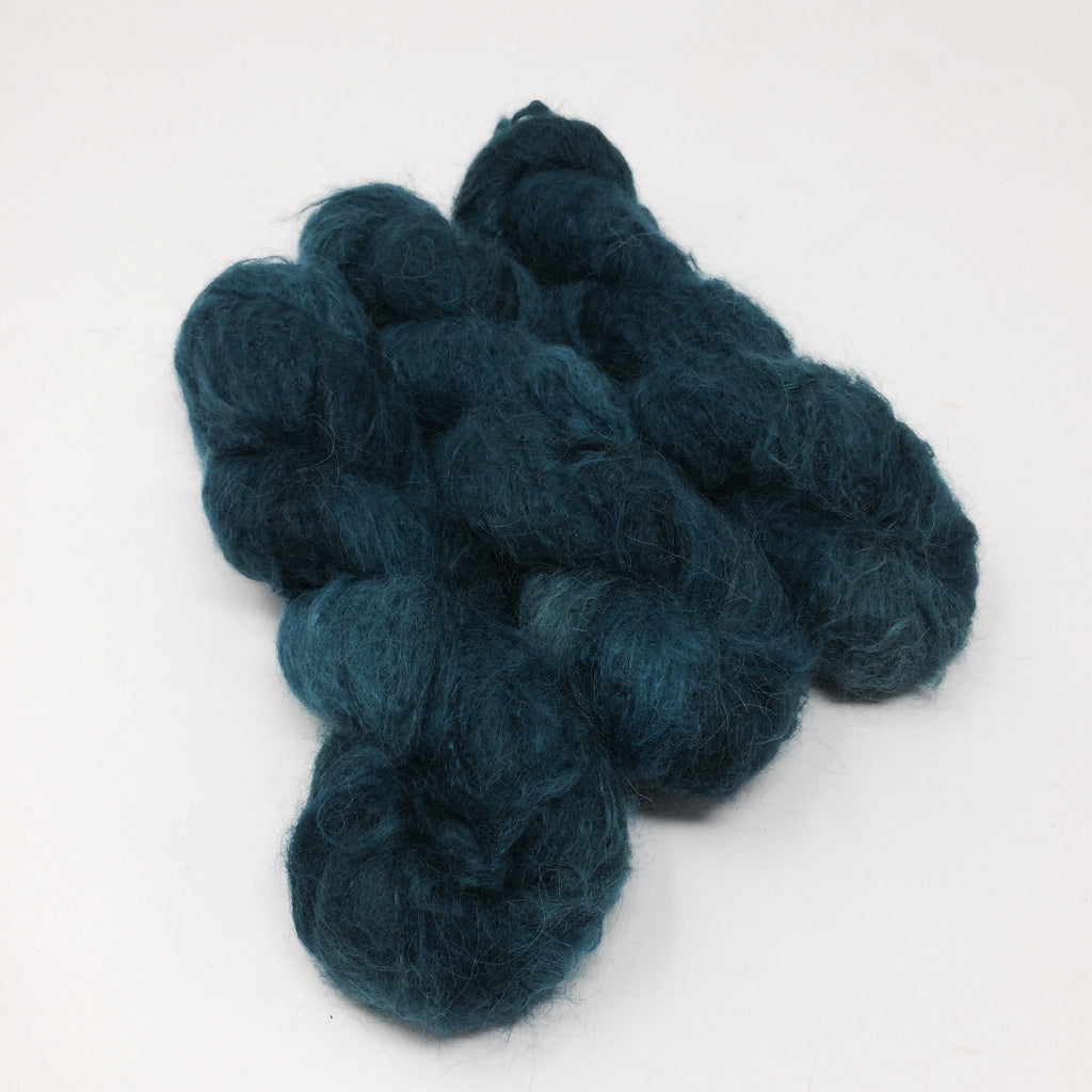 Deep Teal - Halo - Brushed Suri