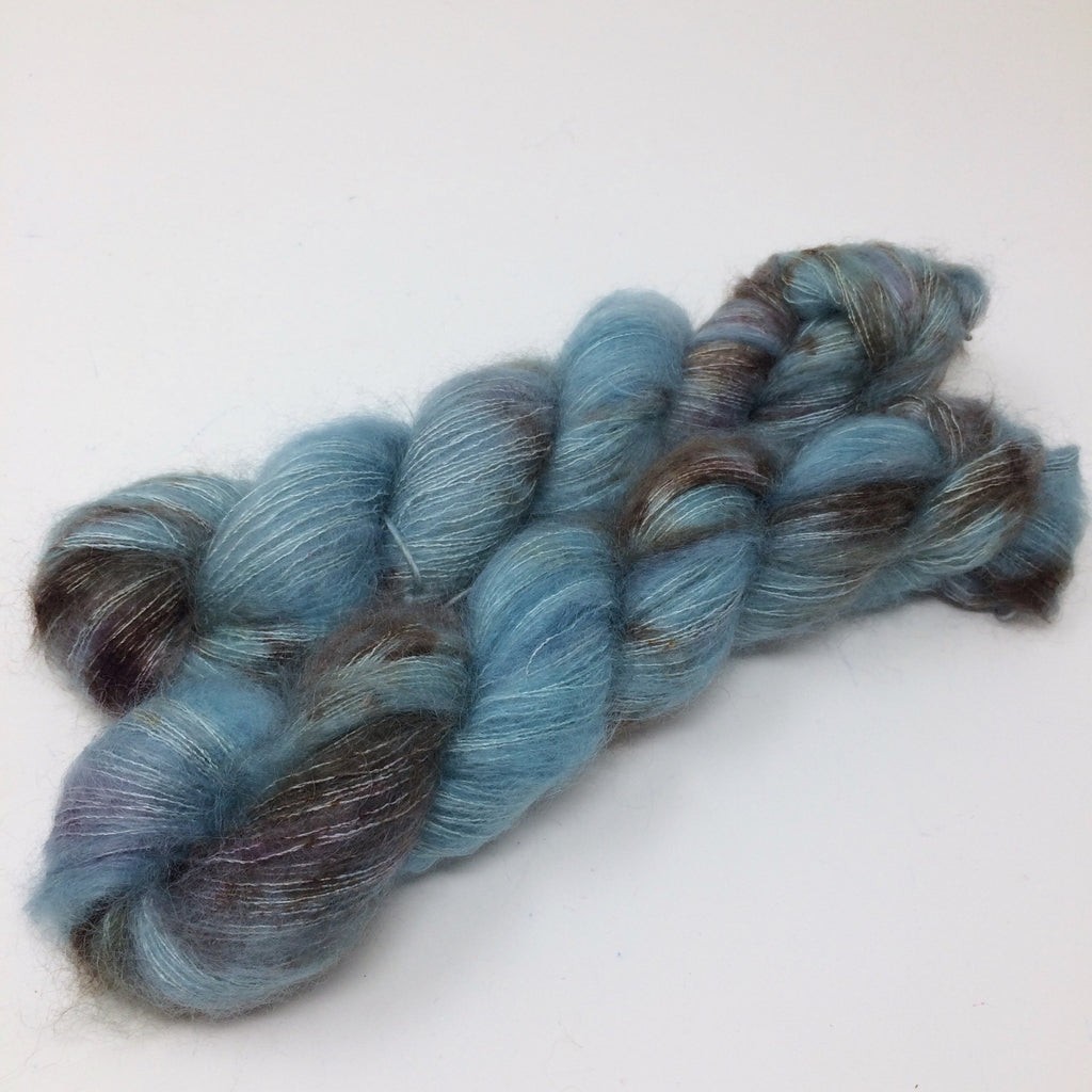 All the Best Parts - brushed mohair and silk laceweight