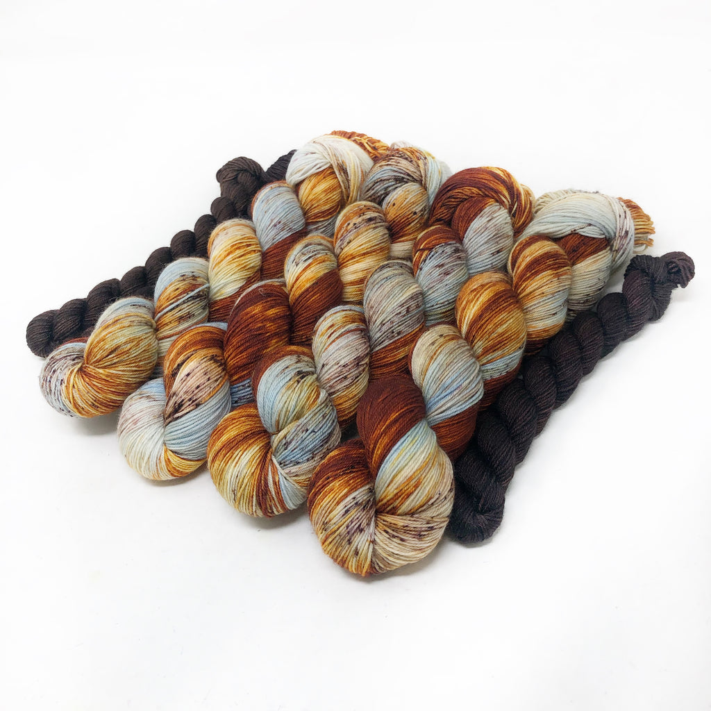 Mesa- sock yarn with mini