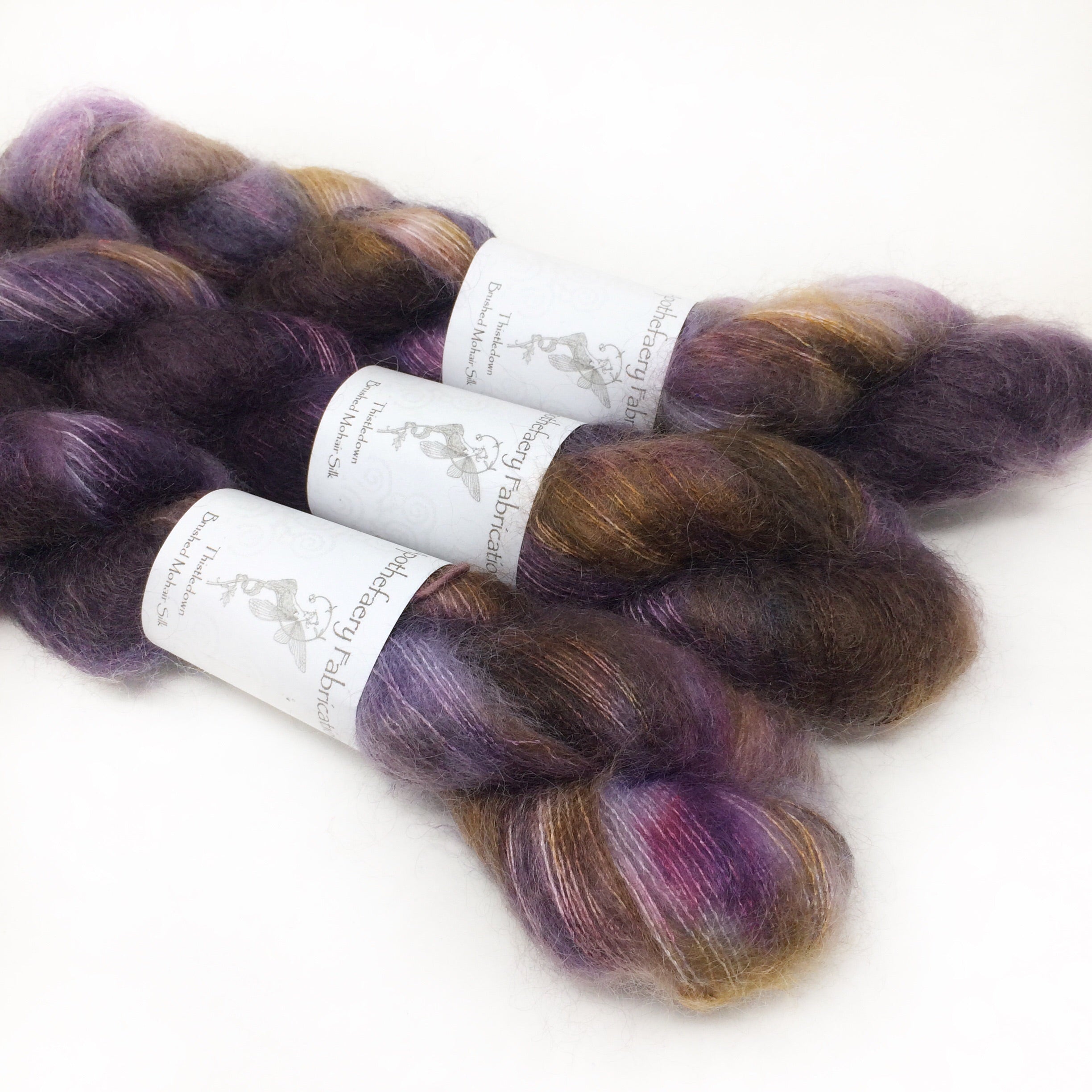 Aughra -  brushed mohair and silk laceweight