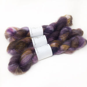 Aughra -  brushed mohair and silk laceweight
